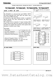 TC74AC32FN datasheet pdf TOSHIBA