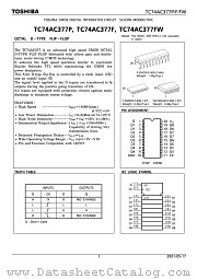 TC74AC377P datasheet pdf TOSHIBA