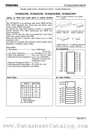 TC74AC574FT datasheet pdf TOSHIBA