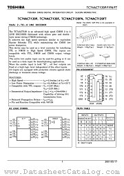 TC74ACT139FT datasheet pdf TOSHIBA