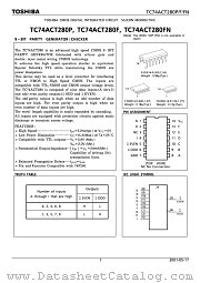TC74ACT280FN datasheet pdf TOSHIBA