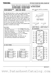 TC74HC125AP datasheet pdf TOSHIBA