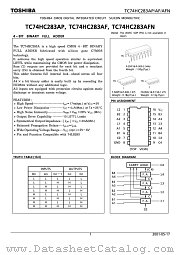 TC74HC283AFN datasheet pdf TOSHIBA