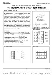 TC74HCT08AFN datasheet pdf TOSHIBA