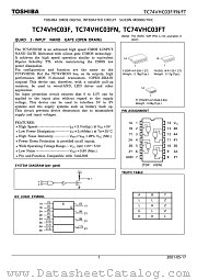 TC74VHC03F datasheet pdf TOSHIBA