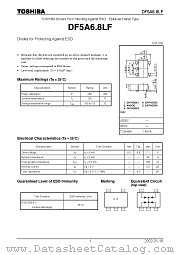 DF5A6.8LF datasheet pdf TOSHIBA