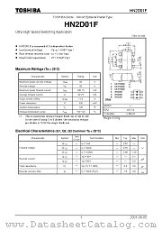 HN2D01F datasheet pdf TOSHIBA