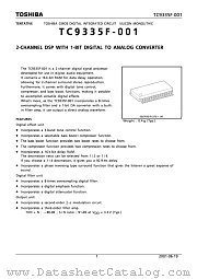 TC9335F-001 datasheet pdf TOSHIBA