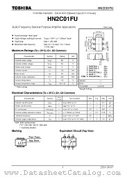 HN2C01FU datasheet pdf TOSHIBA