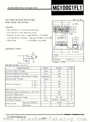 MG100G1FL1 datasheet pdf TOSHIBA