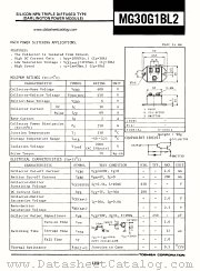 MG30G1BL2 datasheet pdf TOSHIBA