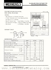 MG30G2CL3 datasheet pdf TOSHIBA