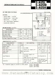 S-AU5M datasheet pdf TOSHIBA