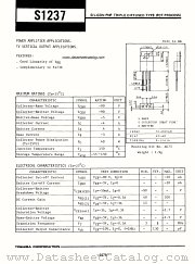 S1237 datasheet pdf TOSHIBA