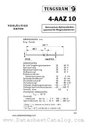 4-AAZ10 datasheet pdf TUNGSRAM