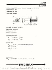 2-AC132 datasheet pdf TUNGSRAM