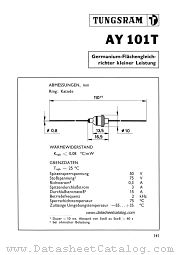 AY101T datasheet pdf TUNGSRAM