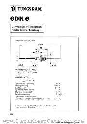 GDK6 datasheet pdf TUNGSRAM