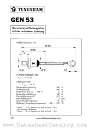 GEN53 datasheet pdf TUNGSRAM