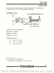 2-OC1074 datasheet pdf TUNGSRAM