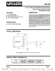 US1150CP datasheet pdf UNISEM