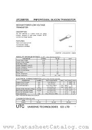 UTC2SB772S datasheet pdf Unisonic Technologies
