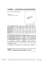 UTC2SB834 datasheet pdf Unisonic Technologies
