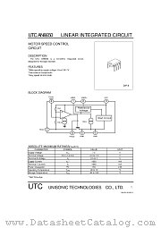 UTCAN6650 datasheet pdf Unisonic Technologies