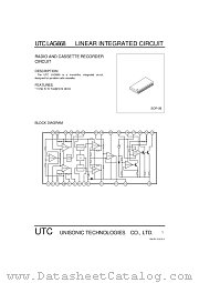 UTCLAG668 datasheet pdf Unisonic Technologies