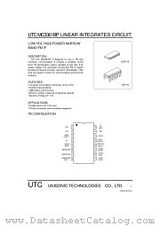 UTCMC3361BP datasheet pdf Unisonic Technologies