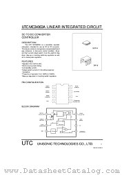 UTCMC34063A datasheet pdf Unisonic Technologies