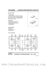 UTCNE558 datasheet pdf Unisonic Technologies
