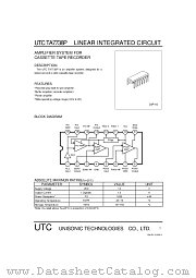 UTCTA7738P datasheet pdf Unisonic Technologies
