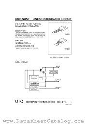 UTCU584 datasheet pdf Unisonic Technologies