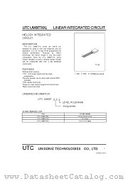 UTCUM66TXXL datasheet pdf Unisonic Technologies