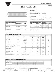 LCD-020M002L datasheet pdf Vishay