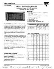 APD-080M025-1 datasheet pdf Vishay