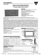 APD-256M025A-1 datasheet pdf Vishay
