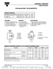 VN50300T datasheet pdf Vishay