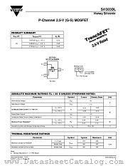 SI1303DL datasheet pdf Vishay