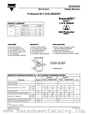 SI1031R datasheet pdf Vishay