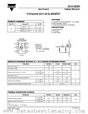 SI1413EDH datasheet pdf Vishay