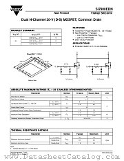 SI7900EDN datasheet pdf Vishay
