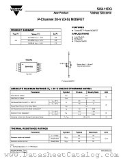 SI6411DQ datasheet pdf Vishay