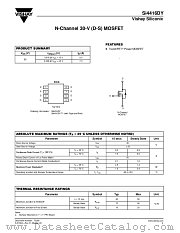 SI4416DY datasheet pdf Vishay