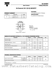 SI1404DH datasheet pdf Vishay