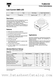 TLMA3100 datasheet pdf Vishay