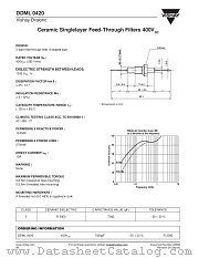 DDML 0420 datasheet pdf Vishay