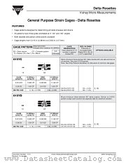 DELTA ROSETTES datasheet pdf Vishay