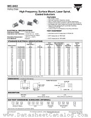 IMC-0402 datasheet pdf Vishay